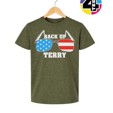 Back Up Terry Patriotic Shades Youth Tee