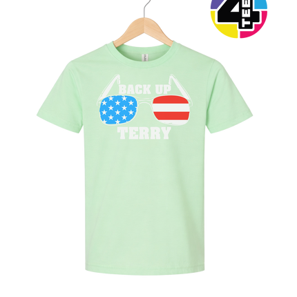 Back Up Terry Patriotic Shades Youth Tee