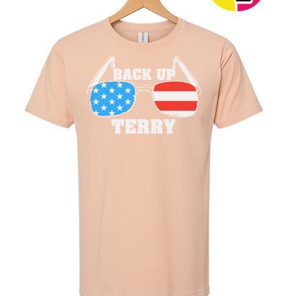 Back Up Terry Patriotic Shades Tee