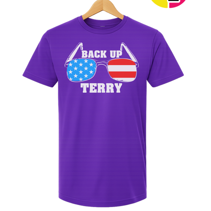 Back Up Terry Patriotic Shades Tee