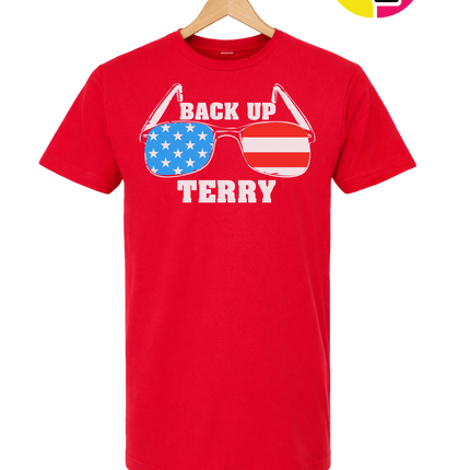 Back Up Terry Patriotic Shades Tee