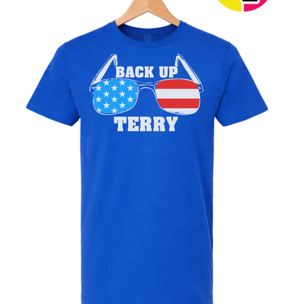 Back Up Terry Patriotic Shades Tee