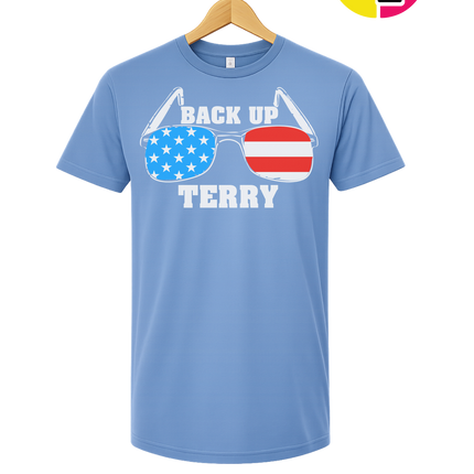 Back Up Terry Patriotic Shades Tee