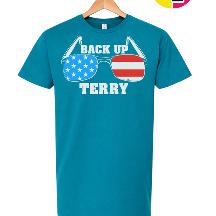 Back Up Terry Patriotic Shades Tee