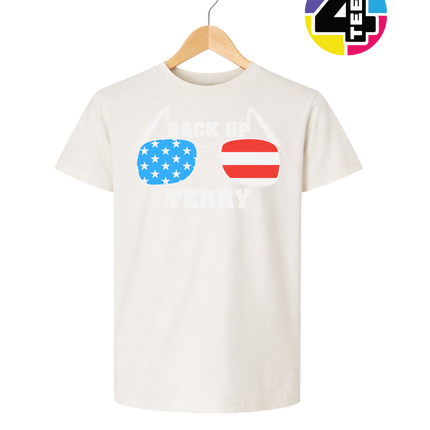 Back Up Terry Patriotic Shades Youth Tee