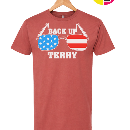 Back Up Terry Patriotic Shades Tee