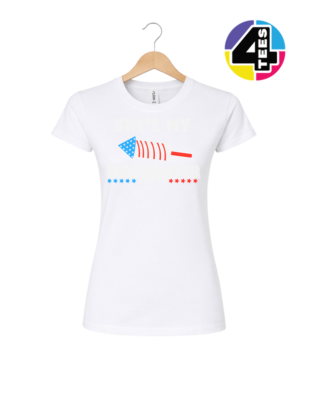 She’s My Firecracker Women's Tee