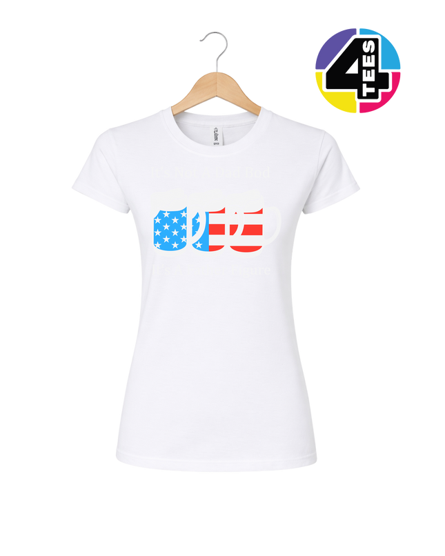 Father Figure Not Dad Bod Women's Tee