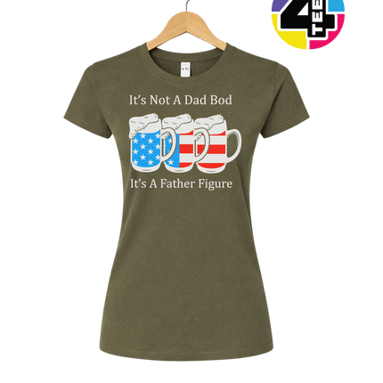 Father Figure Not Dad Bod Women's Tee