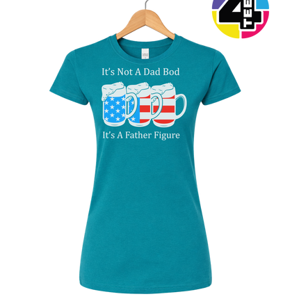 Father Figure Not Dad Bod Women's Tee
