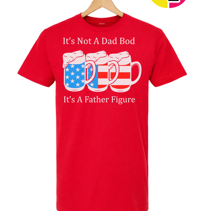 Father Figure Not Dad Bod Tee
