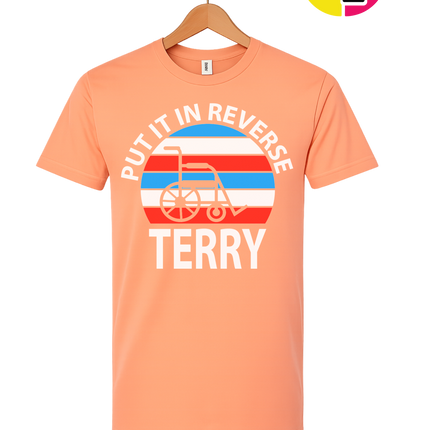 Put It in Reverse Terry Tee