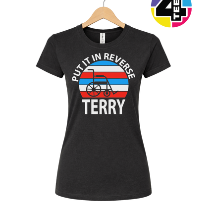 Put It in Reverse Terry Women's Tee