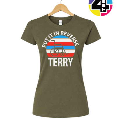 Put It in Reverse Terry Women's Tee
