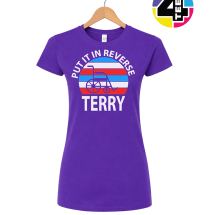 Put It in Reverse Terry Women's Tee