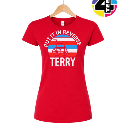 Put It in Reverse Terry Women's Tee
