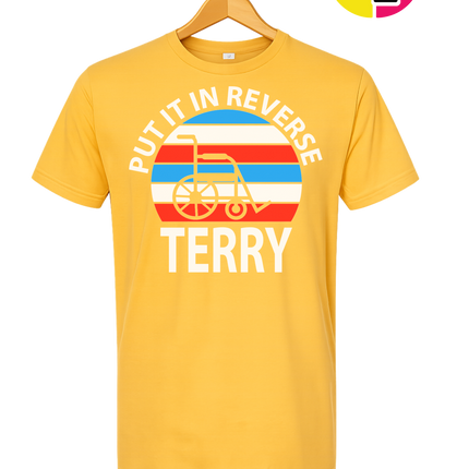 Put It in Reverse Terry Tee