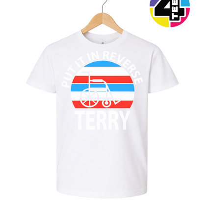 Put It in Reverse Terry Youth Tee