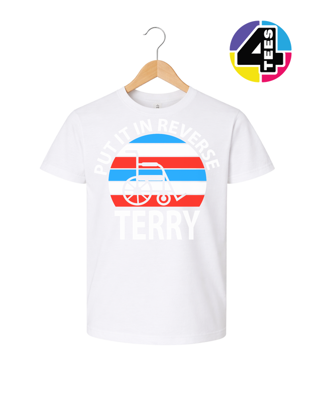 Put It in Reverse Terry Youth Tee