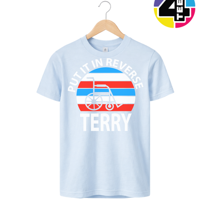 Put It in Reverse Terry Youth Tee