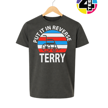 Put It in Reverse Terry Youth Tee