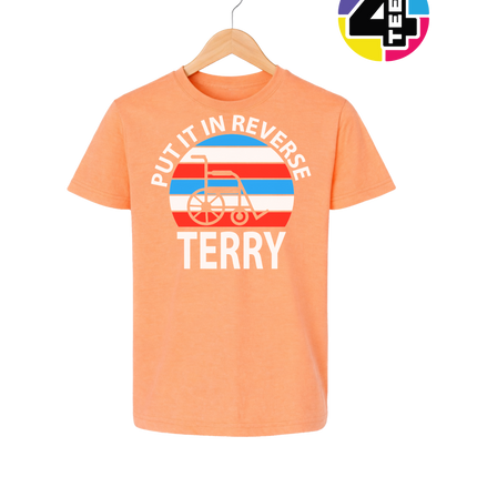 Put It in Reverse Terry Youth Tee
