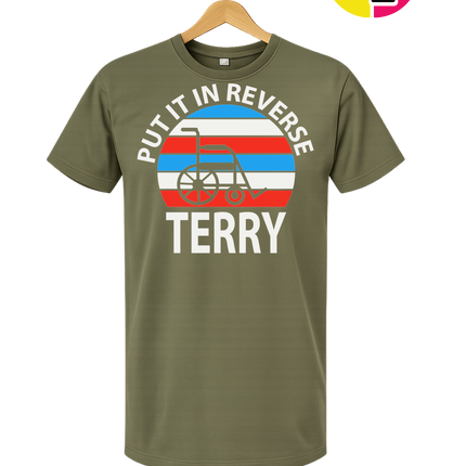 Put It in Reverse Terry Tee