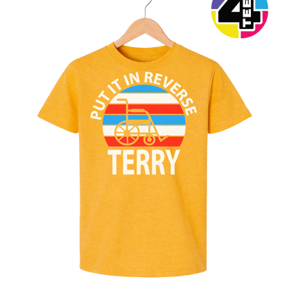 Put It in Reverse Terry Youth Tee