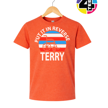 Put It in Reverse Terry Youth Tee