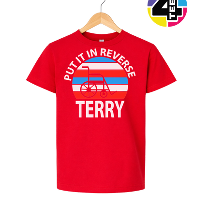 Put It in Reverse Terry Youth Tee