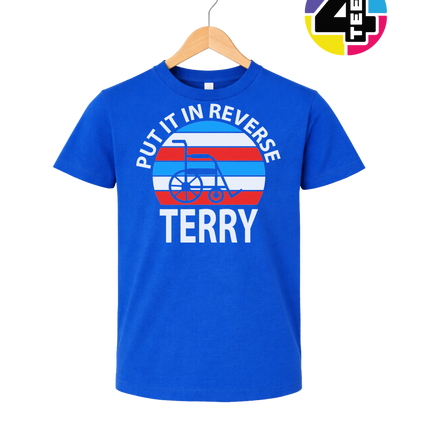 Put It in Reverse Terry Youth Tee
