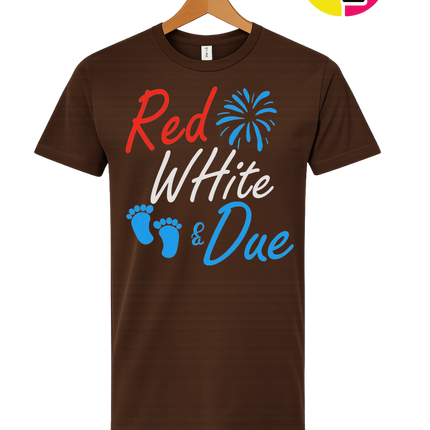 Red White & Due Tee