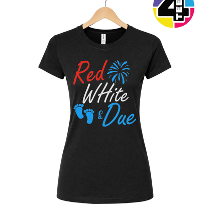 Red White & Due Women's Tee