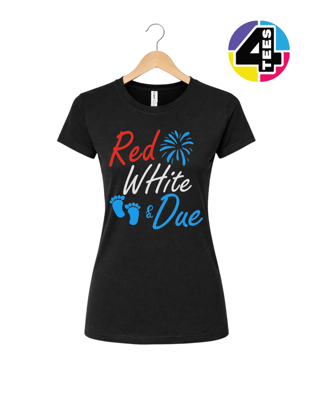 Red White & Due Women's Tee