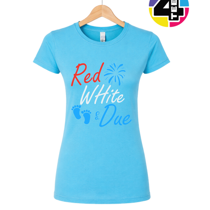 Red White & Due Women's Tee
