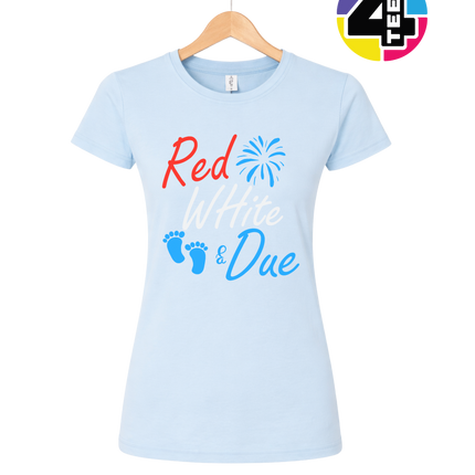 Red White & Due Women's Tee
