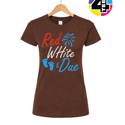 Red White & Due Women's Tee