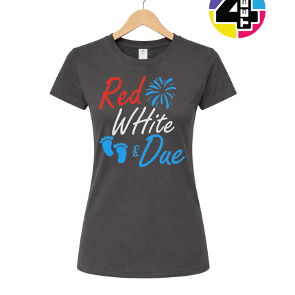 Red White & Due Women's Tee
