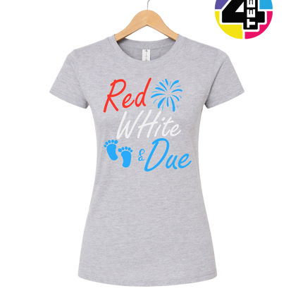 Red White & Due Women's Tee