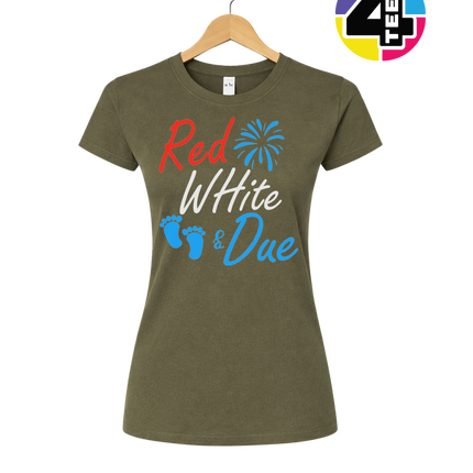 Red White & Due Women's Tee
