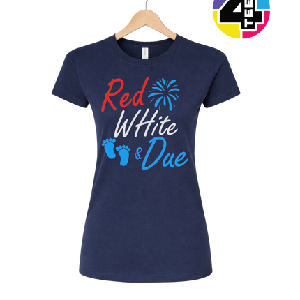 Red White & Due Women's Tee