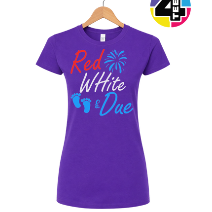 Red White & Due Women's Tee