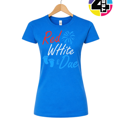 Red White & Due Women's Tee