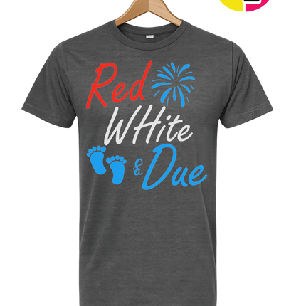 Red White & Due Tee