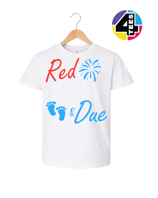Red White & Due Youth Tee