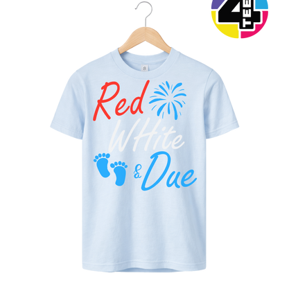 Red White & Due Youth Tee