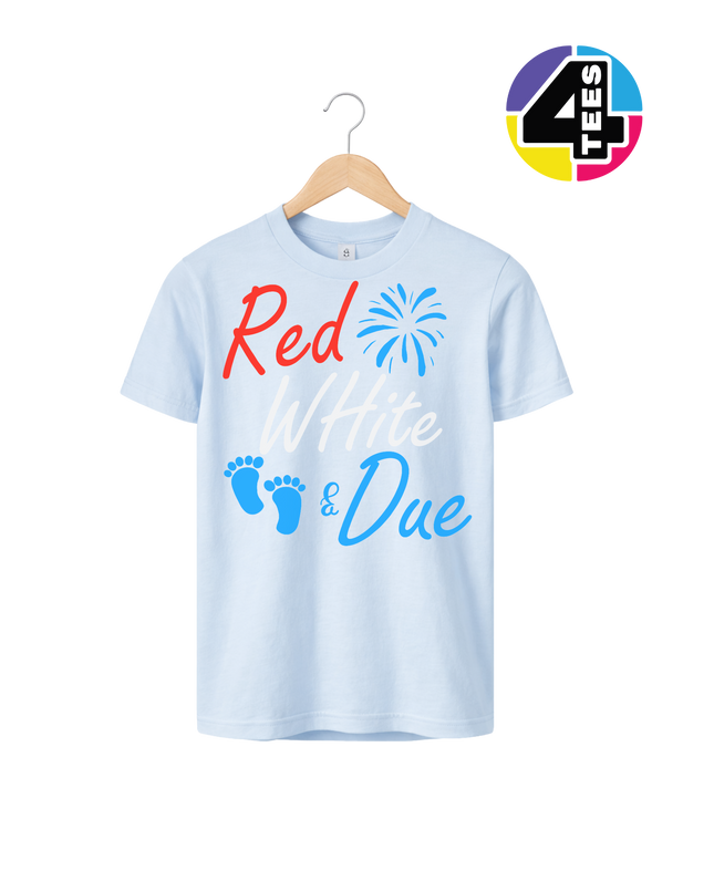 Red White & Due Youth Tee
