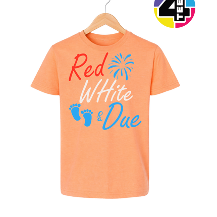 Red White & Due Youth Tee