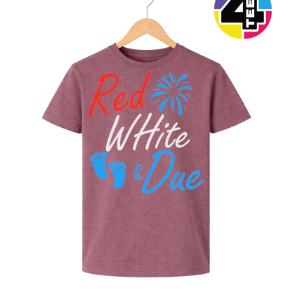 Red White & Due Youth Tee