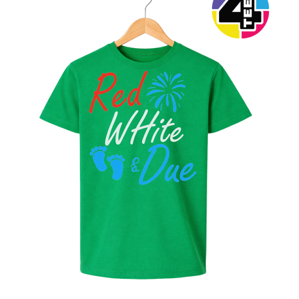 Red White & Due Youth Tee